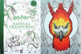 See more ideas about harry potter creatures, harry potter, potter. Harry Potter Magical Creatures Postcard Colouring Book A Review In The Midst Of Madness