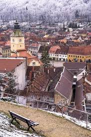 Brasov Winter Time Old Town Romania Travel Europe Cities Beautiful Oldtown Thingstodo Architecture Romania Travel Brasov Visit Romania