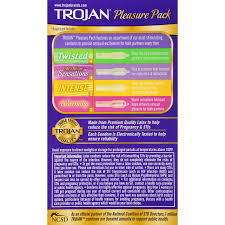 Trojan Pleasure Pack Lubricated Laxes Condoms - Lunds & Byerlys