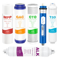 Simpure Sp5 Ro75 6 Stage Reverse Osmosis Replacement Filter Set With Alkaline Mineral Filter Complete Filter Set For 75 Gpd Standard 6 Stage Reverse Osmosis Ro Water Filtration Systems 6 Pieces Buy Online In Egypt