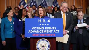 The voting rights act of 1965 is a landmark piece of federal legislation in the united states that prohibits racial discrimination in voting. Civil Rights Icon Rep John Lewis Democrats Introduce Bill To Restore Voting Rights Act Abc News