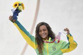 Pese a conseguir la medalla de bronce, la brasileña se mostró satisfecha al quedar detrás de las japonesas aori nishimura y momiji nishiya. Tcp4ck1a0tdjim