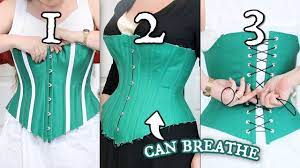 If all is well, you have measured your sizes. 3 Ways To Make A Corset Youtube