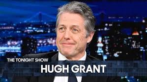 Hugh Grant Gets a Surprise Visit from Wonka Co-Star Timothée Chalamet