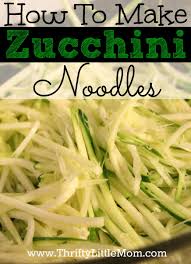 Can a mandolin make zucchini noodles. How To Make Zucchini Noodles Thrifty Little Mom