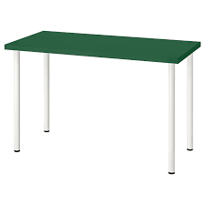 Linnmon Adils Table Green White 47 1 4x23 5 8 Ikea In 2020 Ikea Table Ikea Table Top