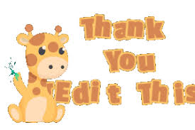 Thank You Gif Thank You 3 Editable Gifs You can find animated gifs of the real image of people the only thing you can do to use each gif is by downloading it first by right clicking it and choose.
