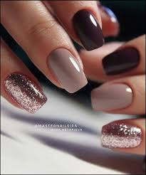 50 Incredible Fall Nails Color Ideas For Cute Womento Have In 2020 Stylish Nails Designs Fall Nail Art Designs Fall Nail Art
