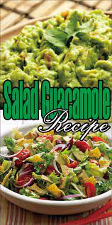 Salad Guacamole Recipe Easy Kraft Recipes Cooking Recipes Guacamole Recipe Easy Recipes