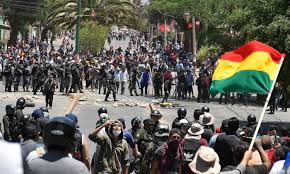 Resultado de imagen para bolivia protestas