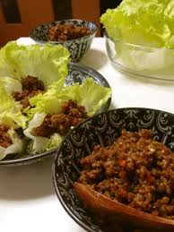 野菜たっぷり肉みそ 挽き肉のレタス巻き by ちぃﾄﾝ レシピ レシピ 料理 レシピ 合挽き肉 丼