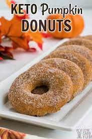 This pumpkin fudge is every bit as indulgent as regular fudge, but. Keto Pumpkin Donuts Sugar Free Gluten Free Low Carb Yum