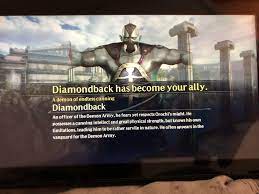 You must keep all allies alive whilst doing this. Finally Unlocked The Ultimate Character In The Game Move Over Orochi It S Time For Diamondback S Warriors Dynastywarriors