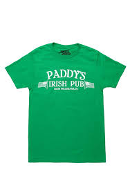It's always sunny in philadelphia (often referred to as always sunny or simply sunny) is an american sitcom that premiered on fx on august 4, 2005. It S Always Sunny In Philadelphia Paddy S Irish Pub T Shirt Newbury Comics