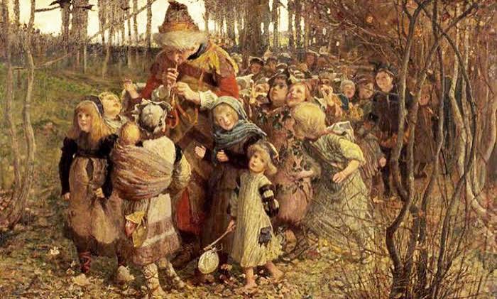 The Pied Piper of Hamelin – Ingliando