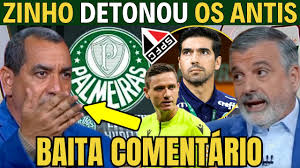 PARABÉNS ZINHO! VOCÊ REPRESENTOU A TORCIDA DO PALMEIRAS NO DEBATE.