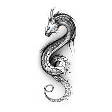 Awesome flying tribal dragon tattoo design. Eye Catching Geometric Dragon Outer Forearm Tattoo Tattoo Contest 99designs