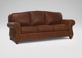 Whitney Leather Sofa Ethan Allen Love Seat Leather Sofa Leather Couch