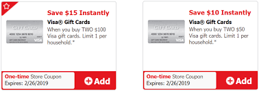 Visa gift card purchase fees vary by card, but the target visa gift card carries a $5 purchase fee for a $50 gift card, bringing the total to $55. Visa Gift Cards On Sale At Safeway 365 Magical Days Of Travel