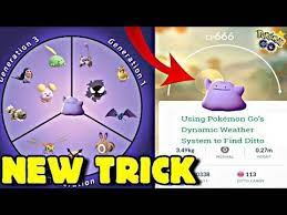 It is true that ditto didn't appear in pokemon go gen 01 (which is the original version). New Trick How To Catch Ditto In Pokemon Go How To Find Ditto For Mew Quest 5 8 Youtube Pokemon Go Cheats Pokemon Pokemon Go