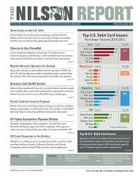Maybe you would like to learn more about one of these? Nilson Report Top 50 U S Debit Card Issuers