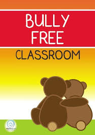 Bully Free Classroom Poster English Classroom Posters