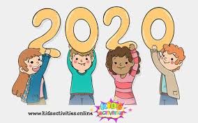 Cartoon Cute New Year Doodle 2020 Kids Activities New Year Doodle Doodle Images Doodle Cartoon