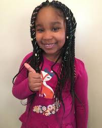 Weave hairstyles can infuse color combinations as. 20 Cute Hairstyles For Black Kids Trending In 2020