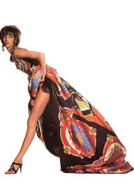 Christy By Irving Penn 1990 Versace Couture Fashion Carnival Fashion