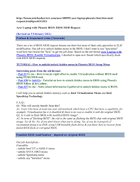 The advanced tab is hidden. 480992 Acer Laptop Phoenix Bios Bios Mod Manualzz
