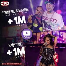 Calcinha Preta Daily Baby Doll E Tchau Pro Seu Amor Passaram A Marca De 1 Milhao De Visualizacoes No Youtube Paulinhaabelha E Jottape Arrasaram Facebook