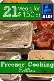 20 Meals For 150 At Aldi Freezer Cooking Edition Freezer Cooking Recipes Freezer Meal Planning Freezer Crockpot Meals