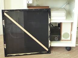 Small Lack Media Furniture With Speaker Camouflage Media Furniture Ikea Hackers Hidden Shelf