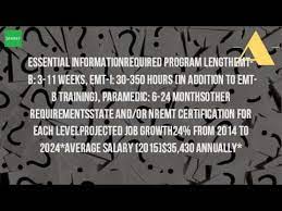 In the united states, obtaining an emt certification takes a minimum of three weeks to a maximum of two to four years depending upon your professional goals, national standards, and state requirements. How Many Years Does It Take To Become An Emt Youtube