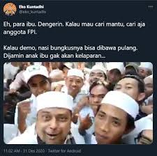 Yuk, baca sekarang di kanvas dan dukung kreatornya! Anggota Fpi Calon Menantu Idaman Kata Babe Haikal Suara Jabar