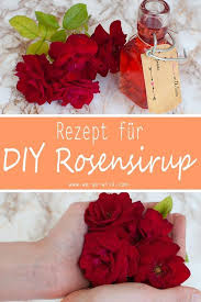 Rosensirup Selber Machen Ohne Birkenzucker Rezept Rosensirup Rosen Sirup Sirup