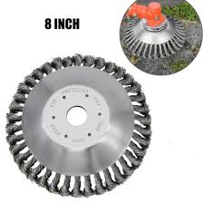 Wire wheel weed eater head. Weed Brush Trimmer Head Joint Twist Knot Steel Wire Wheel Brush Disc Trimmer Head Universal Fit Straight Shaft Trimmer Compatible Walmart Com Walmart Com