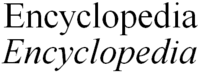 The alphabet used to write the latin language. Latin Alphabet