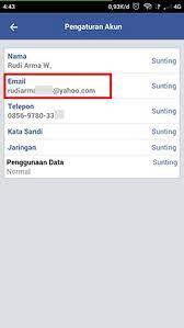 2 Cara Mengetahui Email Facebook Sendiri Yang Lupa Di Hp Android Persandian Pengetahuan Facebook