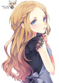 She minds her business till she is irked and turns into a psycho. Anime Girls With Light Blonde Hair Novocom Top