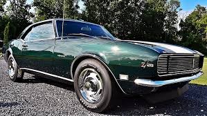 Image result for British Green 1968 Camaro