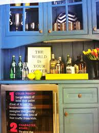 Liven up a console table by using it as a makeshift bar cart. Drinks Mini Bar Set Up On Kitchen Counter Bar Set Up Mini Bar Apt Ideas