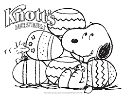 43 snoopy pictures to print and color. Knott S Springtime Coloring Pages Knott S Berry Farm