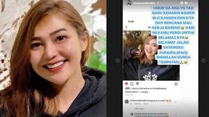 Mak cik limah menjaga rumah encik yahya ketika dia ke luar negara. Sebelum Kecelakaan Chacha Sherly Sempat Balas Komentar Artis Ini Di Ig Umur Gak Ada Yang Tahu Tribunnewsmaker Com