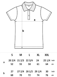 Polo T Shirts Size Chart Arts Arts