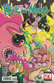 Fast loading speed, unique reading type: Rick And Morty Comic Variants