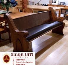Jual bangku bale minimalis kayu jati jepara terbaik murah berkualitas terpercayasudah bosan dengan furniture lama anda? Jual Bangku Gereja Murah Dan Berkualitas Dari Jepara