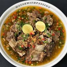 Sup Tulang Thai Untuk Berbuka Puasa Super Sedap Rebusan Daging Daging Rebusan