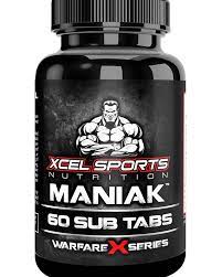 Xcel Sports Nutrition Maniak 60 caps anabolic supplement stack prohormone|  bodyshock.pro