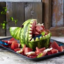 Melonen Hai Rezept Comida Sandia Recetas